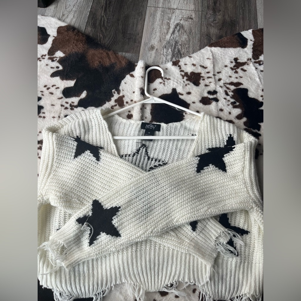 Star print Sweater